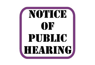 Read More - Notice of Public Hearing--Student Code of Conduct