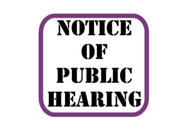 Read More - Notice of Public Hearing--ESE Policies